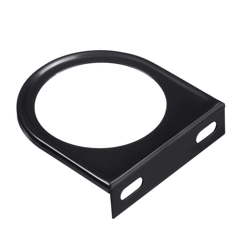 Frienda 3 Pieces 2 Inch Single Gauge Mounting Panel Black Single Gauge Mounting Bracket Pod Single Hole Meter Gauge Pillar Mount Pod Holder for Auto, Truck, Boat and More