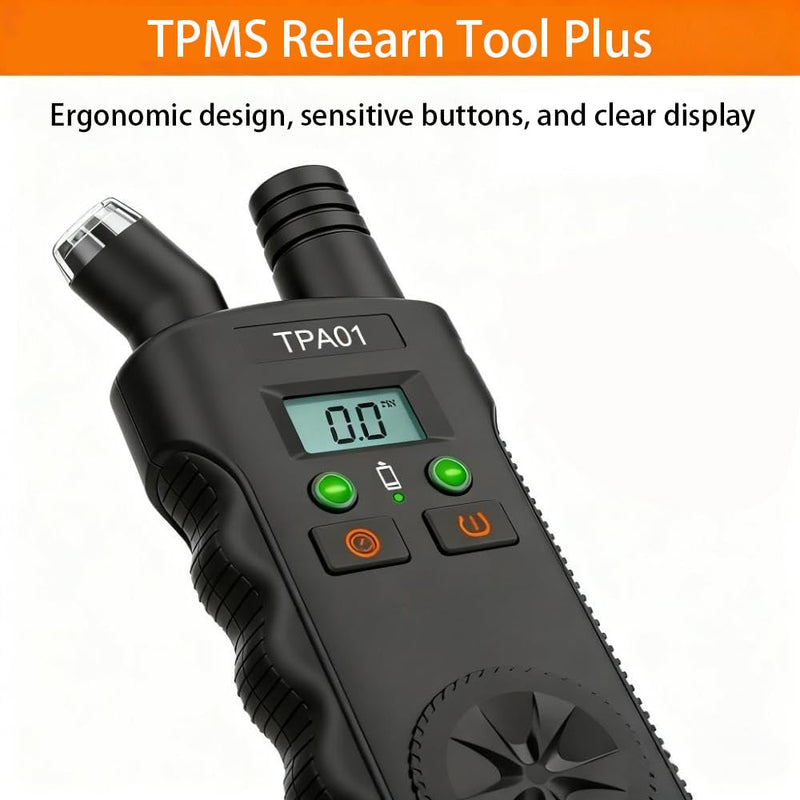 TPMS Reset Tool for GM with 150 PSI Digital Tire Pressure Gauge, Quick Relearn Tire Sensor, Compatible with for Buick for Chevy for Cadillac for Opel
