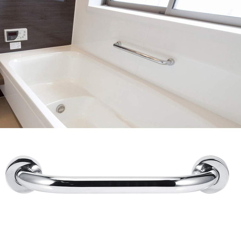 13 Inch Shower Grab Bar Stainless Steel Bathroom Bathtub Hand Bar Anti-Skid Handle Safety Hand Rail Support for Elderly Children