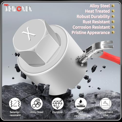 Type X Wheel Locking Nut Key Compatible with New Model Land Rover Socket X