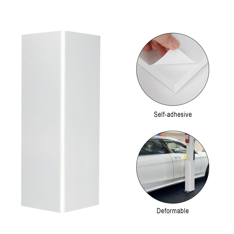 Garage Wall Protector Foam Corner Guard for Parking Garages - Wall Edge Protector Protect Your Car - Garage Wall Corner Edge and Bumpers Guards 4 Pack