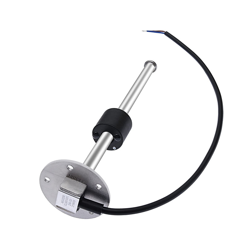 KAOLALI Fuel Gas Sender Stainless Steel Fuel Sending Unit Marine Boat Water Level Gauge Sensor 5 Hole fit Fuel &Water Gauge 0~190ohm 240~33ohm (0-190ohm, 16"(400mm)) 0-190ohm 16"(400mm)