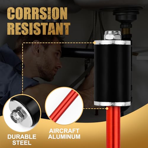 2000 Plumbing Plug Tool Kit, Water Stopper for Pipes 1/2", 3/4" and 1", Plumbing Plugs for Fast Water Line Repairs, Prevent Pipeline Leakage and Facilitate Solder Rated for High Temperatur