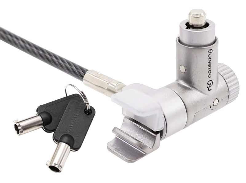 MacBook Pro Security Lock Key Type, 6ft Steel Cable, Vent-Insert Design for 14/16 inch Models, Space Gray
