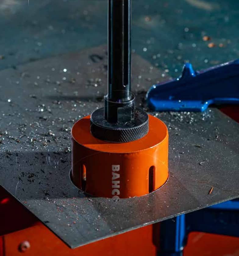 Bahco 3830-114-VIP Bimetal Hole Saw with Industrial Packaging and 4-1/2-Inch Diameter 114mm