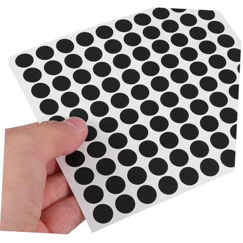 10Sheets Light Blocking Stickers Dots for Electronics LED Light Masking for Routers Clocks and Appliances Complete Blackout Dots Diameter