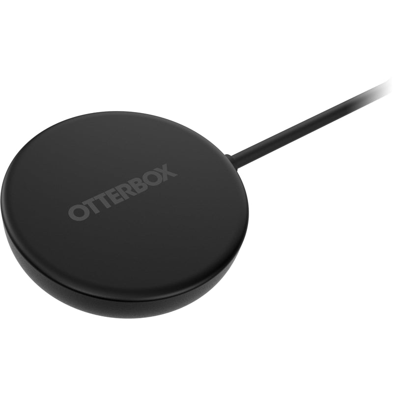 OtterBox Compact Wireless 25W Charging Pad - Black | MagSafe & Qi2 Compatible Charging Pad w/ Kickstand