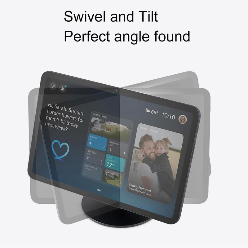 Adjustable Stand Compatible with Show 8 & Show 11, Swivel and Tilt to Improve Viewing Angle, Base Mount Accessories for Smart Display Models, Black