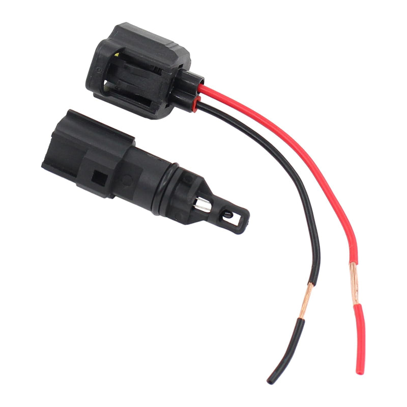 MOTOKU Air Charge Temperature Sensor with Connector Pigtail Wire Harness for Chrysler Sebring 200 300 for Dodge Ram 1500 Journey Dakota Avenger for Jeep Wrangler Liberty Grand Cherokee Commander