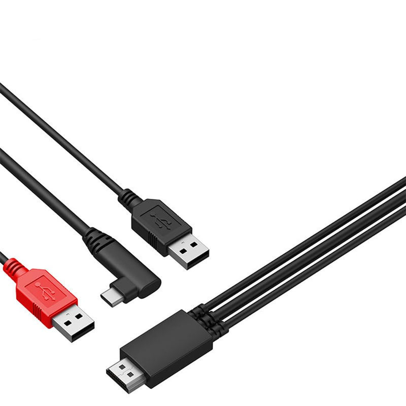 3 in 1 Cable Suitable for xppen Artist 12, Artist 10/12/13/16 2nd, Artist Pro 14(Gen2)/16(Gen2), Artist Pro 16, Innovator 16, for Drawing Tablet Pen Display