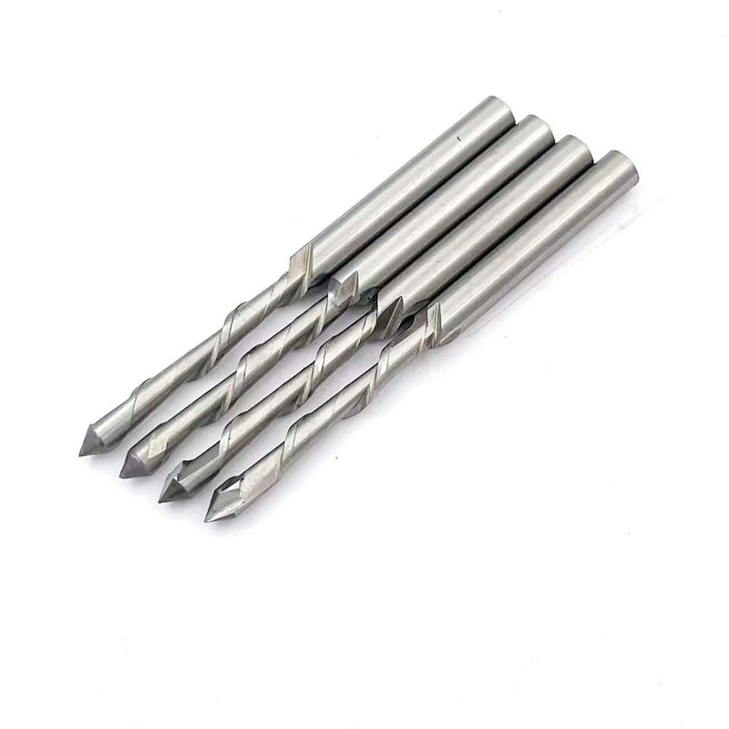 12 Pieces Drywall Cutting Tools 3/16 Inch Guide Point Cutting Bits,HSS65(M2) Materials Drill Bits, Cutting Drywall, Used for with Spiral Saw and Power Tools 12PCS(3/16")