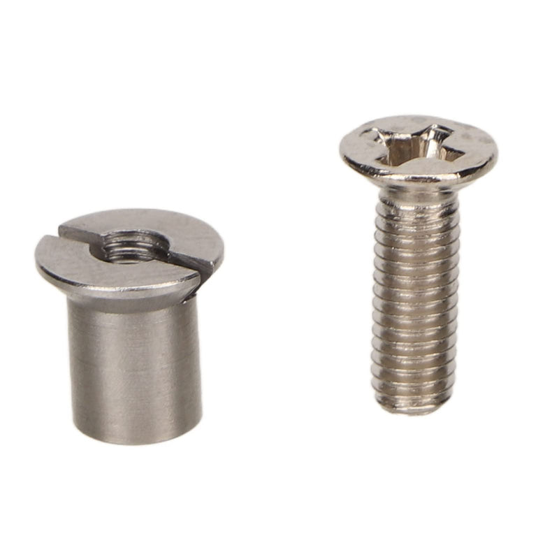 Screw Set, Universal 10.5 x 1/4 NAB Hub Tape Reel Screw Set, 3Pcs NAB Hub Screw Set for RMGI Reels, 3 Screws and Sleeves for Reel to Reel Tape Recorders
