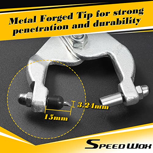 SPEEDWOX Ceiling Grid Punch Pliers 10 Inches Grid Hole Punch