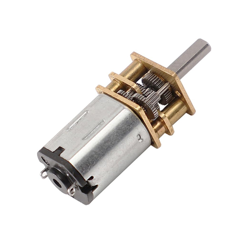 HiLetgo 2pcs GA12-N20 N20 (12V 500RPM) Gear Reducer Motor DC 3V/6V12V N20 Reduction Motor Mini Deceleration Gear Motor Micro Robort Smart Car Motor Multiple Rotation Speed Optional 12V