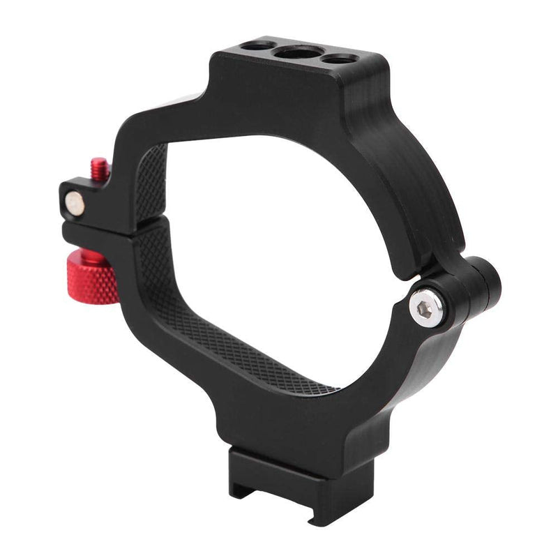 Handheld Gimbal Stabilizer Extension Rod Clamp Mount Bracket Holder Ring with 1/4 Inch Hole for Flash Light Camera Monitor Compatible with Ronin SC