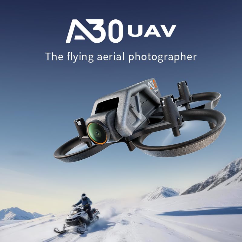 Drone with HD Camera for Beginners, One Key Takeoff/Landing, Altitude Hold, Headless Mode, 3D Flips, Trajectory Flight, 3 Speed Modes, Easy to Fly for Beginners Adults, Aerial Photography Mini Drone, Lightweight Portable Small Quadcopter for Outdoor Tr...