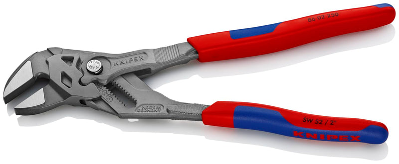 KNIPEX Tools 86 02 250 10-Inch Pliers Wrench Black Finish Comfort Grip