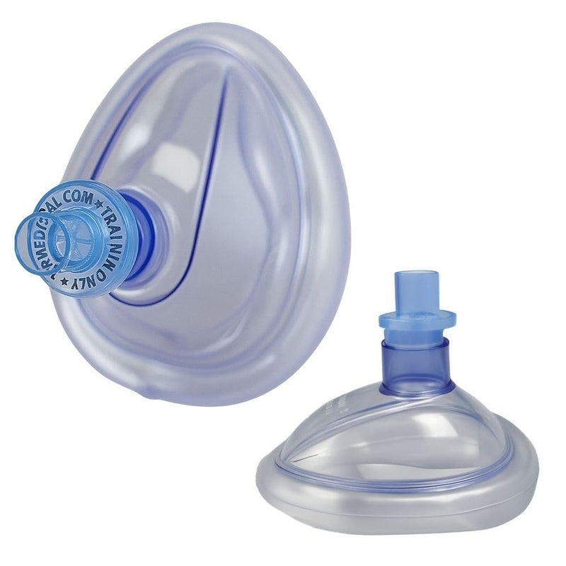 CPR Training Valves – 100 Pack Disposable One-Way Replacement Valves for CPR Manikins & Rescue Masks | Airway Filters for CPR, First Aid & AED Training | MCR Medical Supply