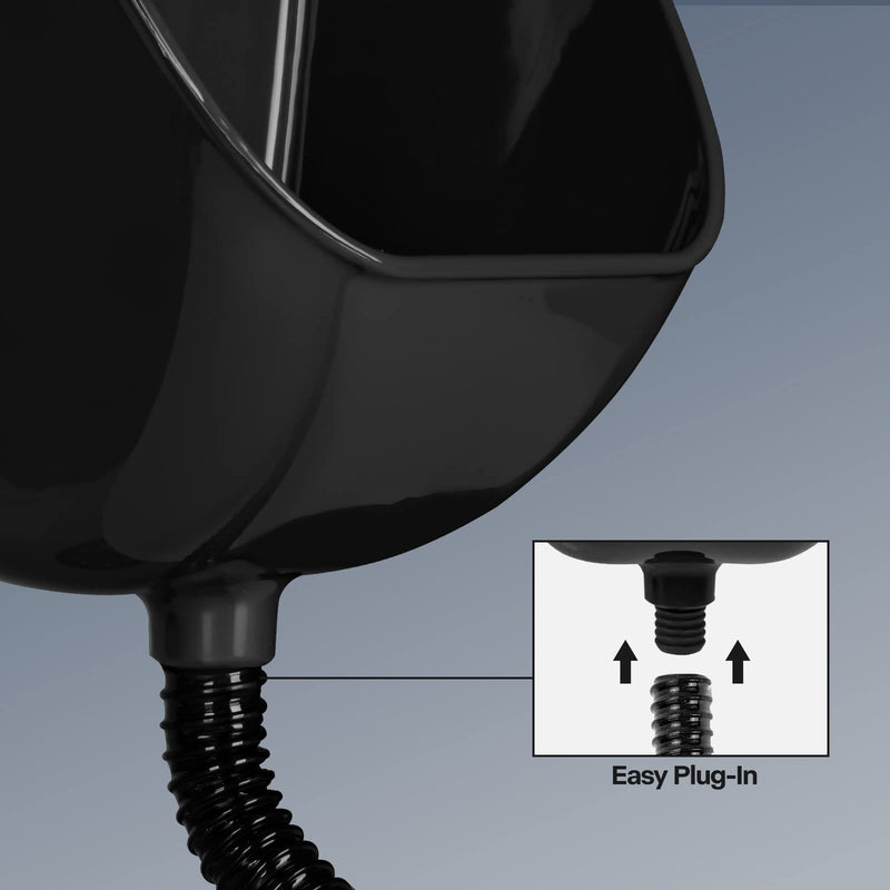 Düvkori® Plastic Urinals For Men,Black,Urinals For Men,Urinal,Male Urinal,Urinals,Outdoor Toilet,Mens Urinal,Urinal For Men,Waterless Urinal,Urine Diverter,Urinals For Men Bathroom,Urinals Large Black