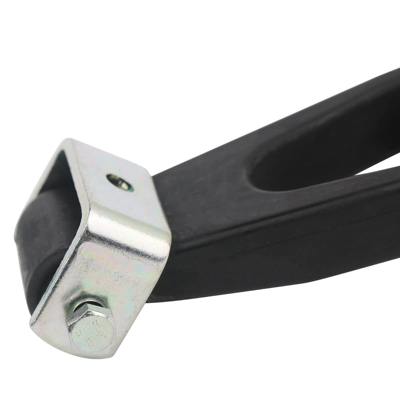 Hood Latch Strap with Catch Bracket Kit 2 Pack Compatible with Kenworth T300 T600 T800 W900, Peterbilt 357 367 377 378 379 388 389 1987-2011 Truck Hood Parts Replaces 23-13857 L56-0001 HLK1035 2 SET