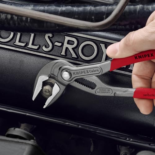 KNIPEX Tools 87 51 180 Cobra® ES Water Pump Pliers, 7-1/4"
