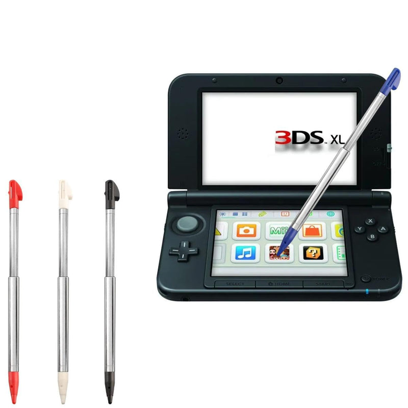 3DS XL Stylus Pen,8 in1 for Nintendo 3DS ，Replacement Stylus Compatible with Nintendo 3DS XL，Metal Retractable Replacement Stylus， 2 Combinations 8 pcs