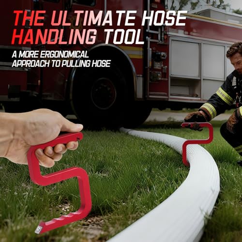 Firefighter Hose Tool for advancing a 2 1/2” or 1 3/4” Fire Hoses