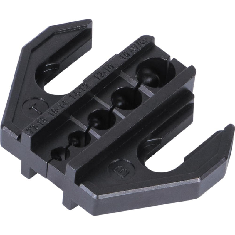 Klein Tools 3006CR Crimping Tool for Non-Insulated Terminals, Ratcheting Crimper, 10 to 22 AWG Stranded Copper Wire, Full-Cycle, 5-Cavity