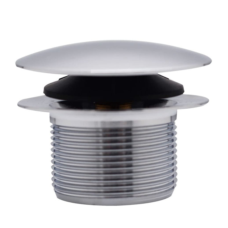Westbrass Illusionary Overflow Sch. 40 PVC Plumbers Pack with Tip-Toe Bath Drain, Polished Chrome, D593PHRK-26