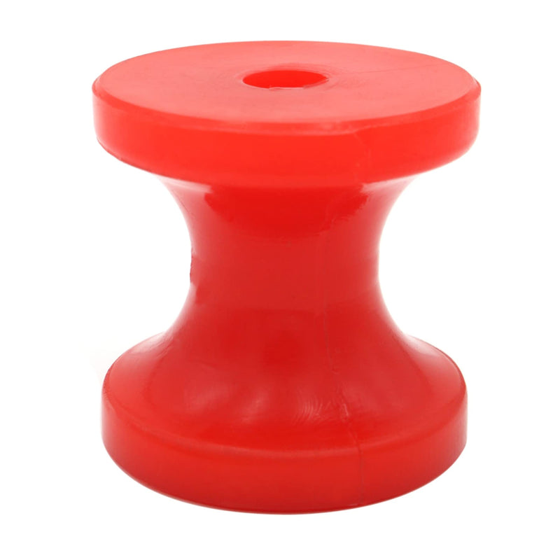 Boat Trailer Bow Stop Roller 3 Inch Polyurethane Replacement Boat Jetski Trailer Part Non Marking Red
