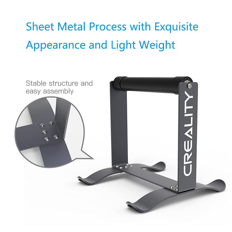 Creality Multi-Kilogram Spool Holder Filament Spool Metal Holder Racks for K1/ K2 Series Ender Series 3 V2/Ender3 Pro/CR-30 and All FDM 3D Printer Muti-Kilogram Spool Holder-Grey