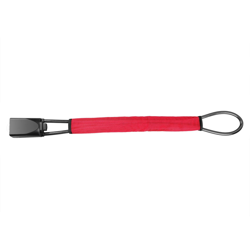 Car Steering Wheel Lock Seat Belt Lock Anti Theft Device Universal | 17" with 3 Keys for Auto Security Suitable for Most Vehicle,SUV,Golf Cart,Van,Truck Red