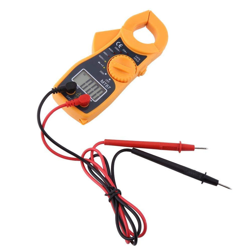  [AUSTRALIA] - Digital Clamp Multimeter AC DC Voltmeter Ammeter Ohmmeter Volt Tester LCD Meter Pocket Digital Multi Tester