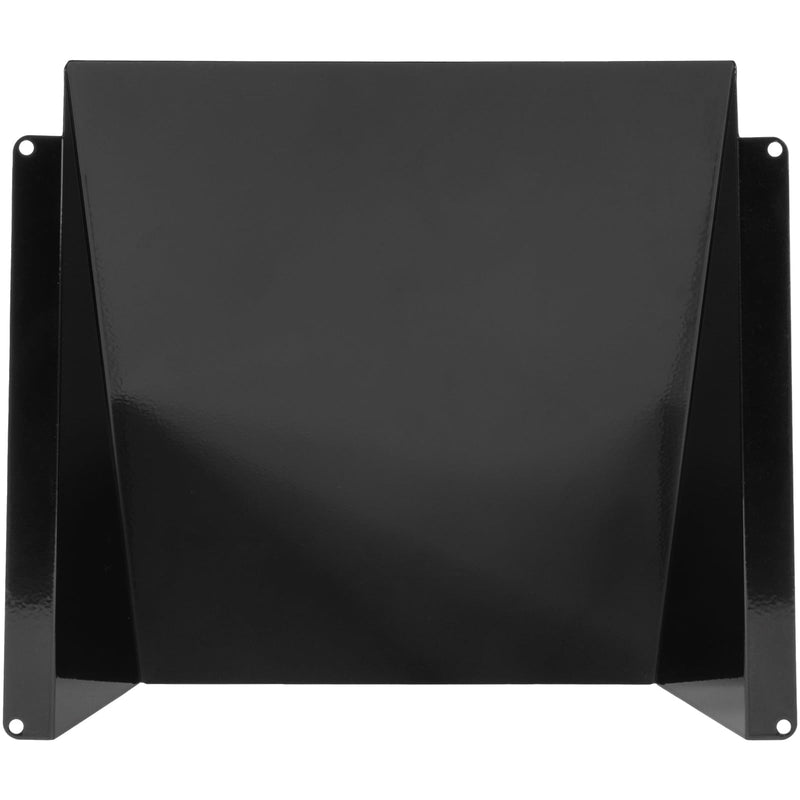 Vent Systems 8" x 8" Inch Vent Cover - Galvanized Steel Dryer Vent Cover/Deflector - Black Exhaust Vent Guard for Indoor/Outdoor/Wall/RVs/Trailer - Air Vent Hood - Ventilation System Protection 8x8 Inch