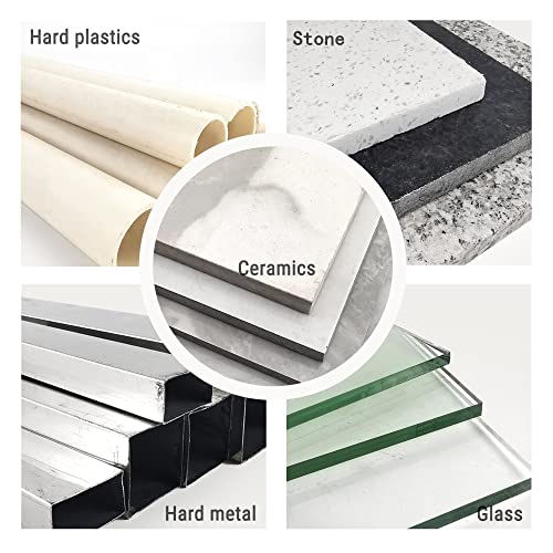 Diamond Hand Polishing Pad Diamond Sanding Block Foam Backed Diamond Sponge Sanding Pads for Wet or Dry Grinding polishing for Granite Marble Stone Tile Glass Ceramic (4, 200# Cubic) 4
