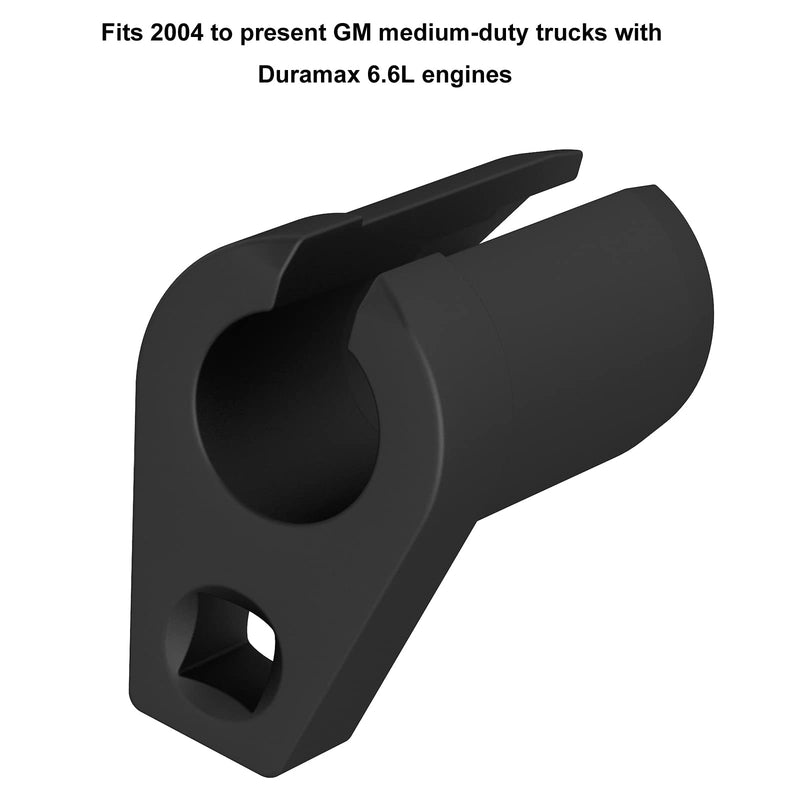 Moker Duramax Turbo Vane Position Sensor Socket - Compatible with Chevrolet GMC Silverado Sierra 6.6L Duramax LLY LBZ LMM LML & Isuzu F Series Diesel Engines 2004-UP