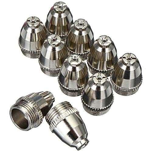 100pcs SG-55 AG-60P WSD-60 Plasma Cutter Consumables，Plasma Cutter Cutting Torch Tip Nozzles Consumables Kit WSD60-100PCS