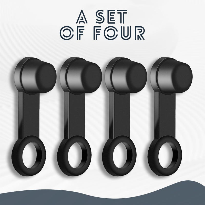 4PCS Brake Bleeder Cap, Rubber Grease Fitting Caps, Black Brake Dust Cover Car Zerk Covers, Small Automotive Brake Bleeder Screw Caps Universal Car Accessories for Cars Bicycles Motorcycles