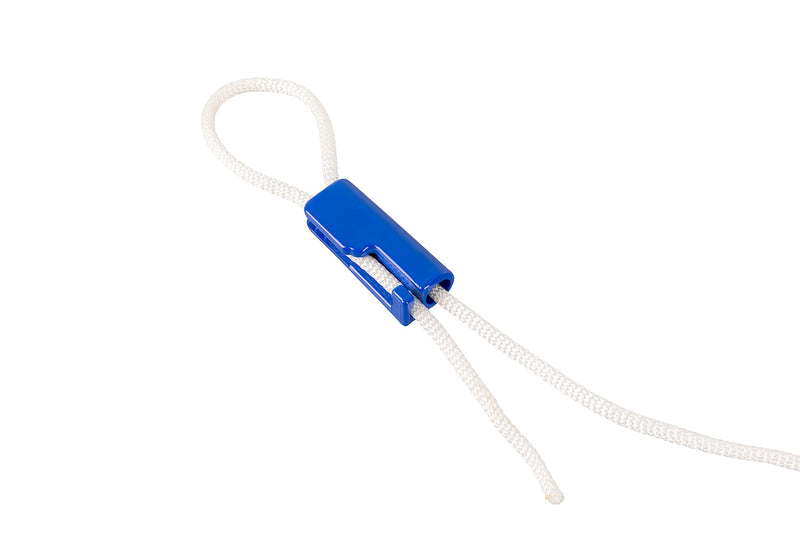 Taylor Made Quick Knot Boat Fender Hangers for 1/4" Line, Heavy-Duty Blue Molded Nylon, 2-1/8" x 1-1/8" x 3/4", 4-Pack - 1098