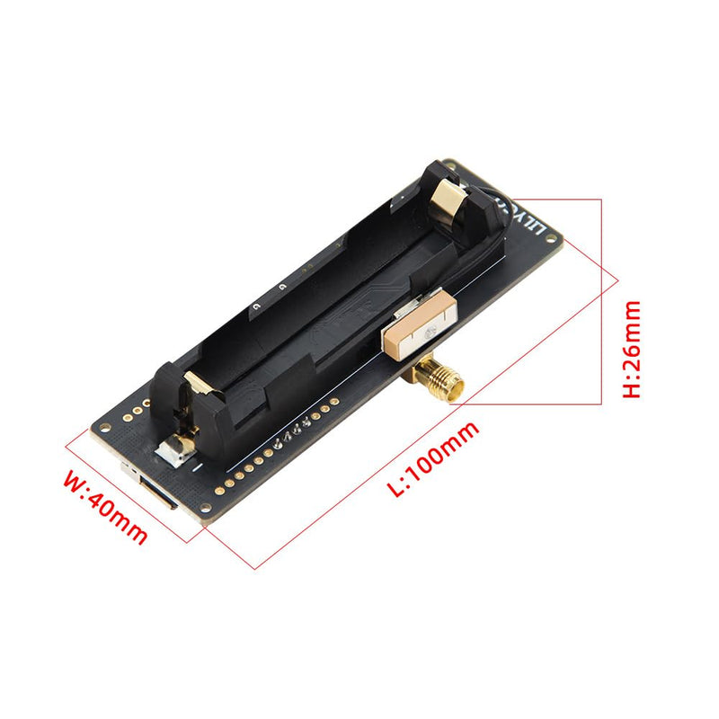 LILYGO T-Beam Meshtastic LORA32 915MHz ESP32 TTGO Development Board WiFi BLE CH9102F Chip Soldered OLED Module Meshtstic Version