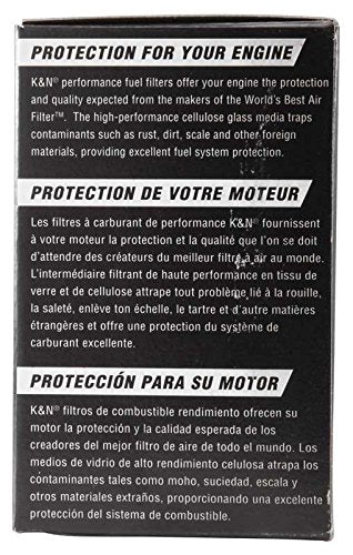 K&N Gasoline Fuel Filter: High Performance Fuel Filter, Premium Engine Protection, Compatible with 1988-2004 Honda/Acura Fuel Injected Gasoline Engines, PF-1200