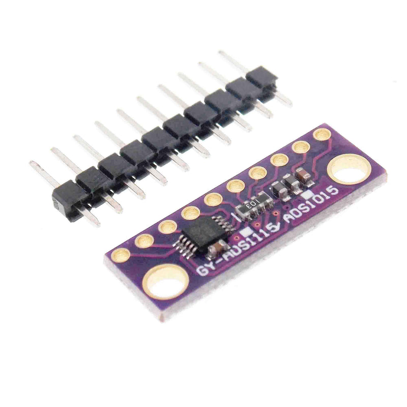 10PCS ADS1115 16 Bit Analog to Digital Board ADC Converter Module 4 Channel Board with Programmable Gain Amplifier 2.0V to 5.5V