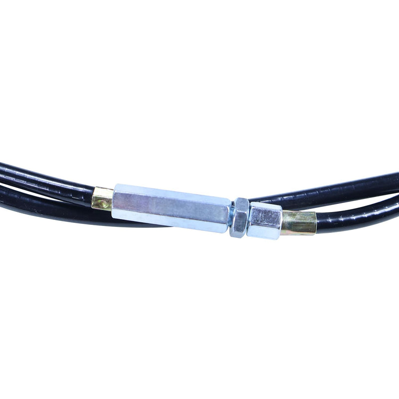 38.9'' 990mm Clutch Cable with Adjuster for 50cc 70cc 90cc 110cc 125cc SSR110 SSR125 Apollo RFZ125 DB007 TaoTao DB17 DB27 CT70 EX250F SDG Coolster Baja Chinese Pit Dirt Bike Motorcycle Black