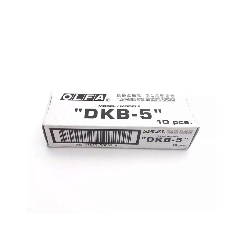 OLFA DKB-5 30-degree sharp angle art blade wallpaper/car film blade 50 pieces, Made in Japan, Silver