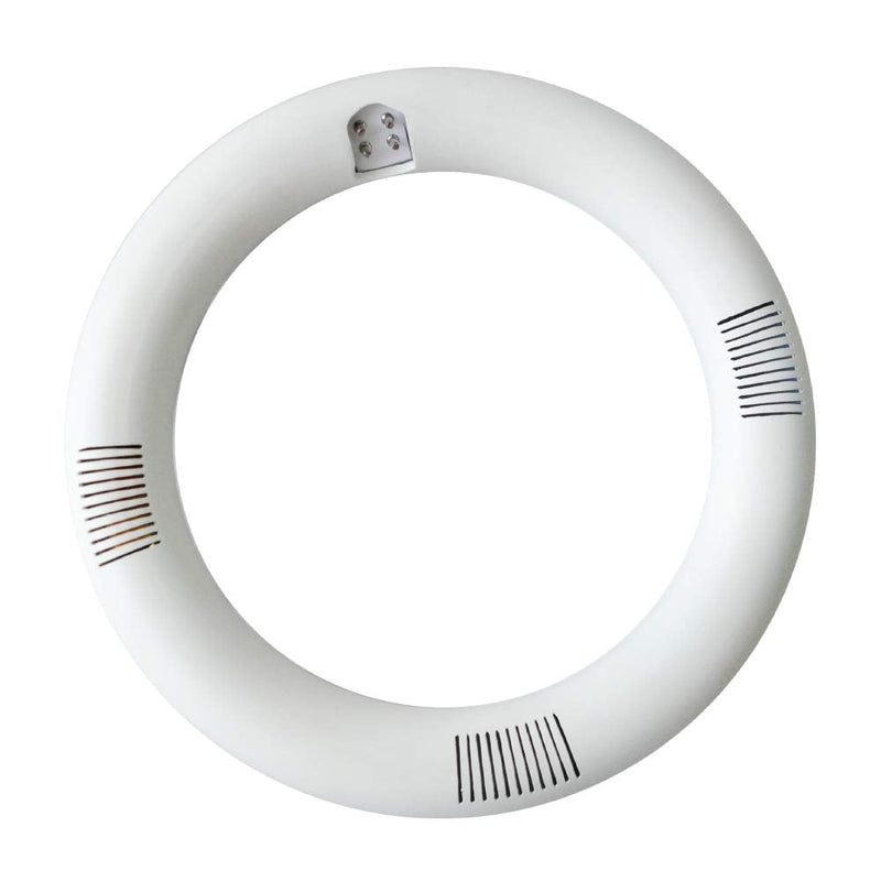 T9 LED Circline Light Bulb, 8 Inch 1600LM LED Circular Light, 13W Clear Cover 6000K Daylight Replacement for FC8T9/CW 22-Watt Fluorescent Circular Bulb(FC8T9/CW), Ballast Bypass Required 8inch 6000k Clear 1 Count (Pack of 1)