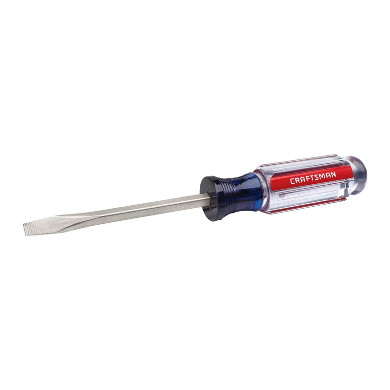 1/4-in x 4-in Slotted Acetate Screwdriver 1 Count (Pack of 1)