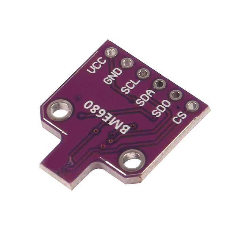 BME680 Digital Temperature Humidity Pressure Sensor Breakout Board Compatible for Arduino Raspberry Pi ESP8266 3~5VDC BME680 (2pcs) 2pcs