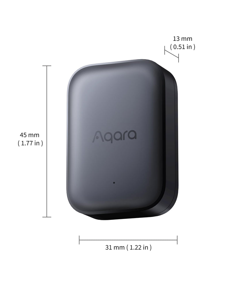 Aqara Multi-State Sensor P100, Thread/Zigbee Door and Window & Vibration Sensor, Open/Close or Object Monitoring, 10-Level Sensitivity, Supports Apple Home, Home Assistant, Alexa, White