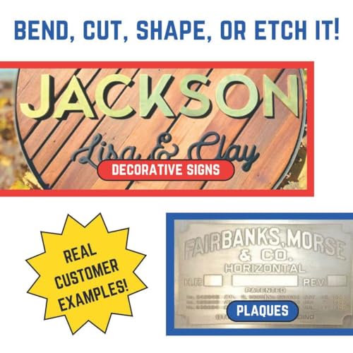 K&S Precision Metals Brass Sheet 16408 – 0.040" Thick x 6" Wide x 12" Long – DIY Crafts, Metalworking, Modeling, Jewelry, Made in USA, 1 Sheet