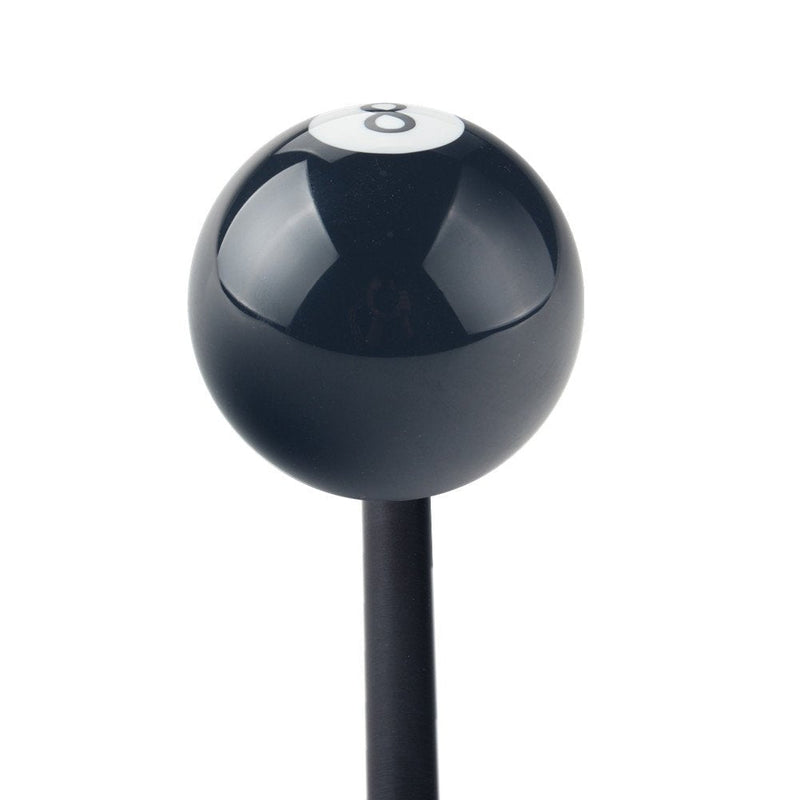DEWHEL 2 1/4" 8 Ball Billiard Round Manual Gear Shift Lever Shifter knob Black Shaped JDM 4 5 6 Speed for Honda Acura Mazda Mitsubishi Nissan Infiniti Lexus Toyota Scion Hyundai etc